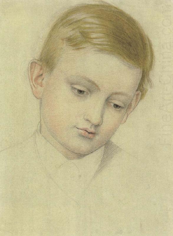 Joseph E.Southall Head of a Boy china oil painting image